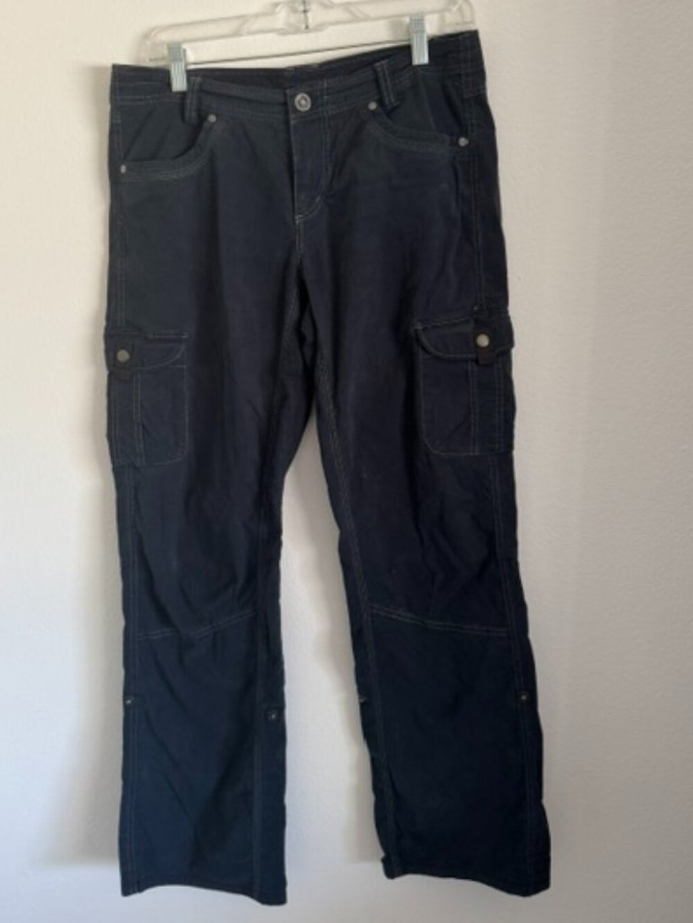 UHL Splash Roll Up Pants Cargo Hiking Women 10